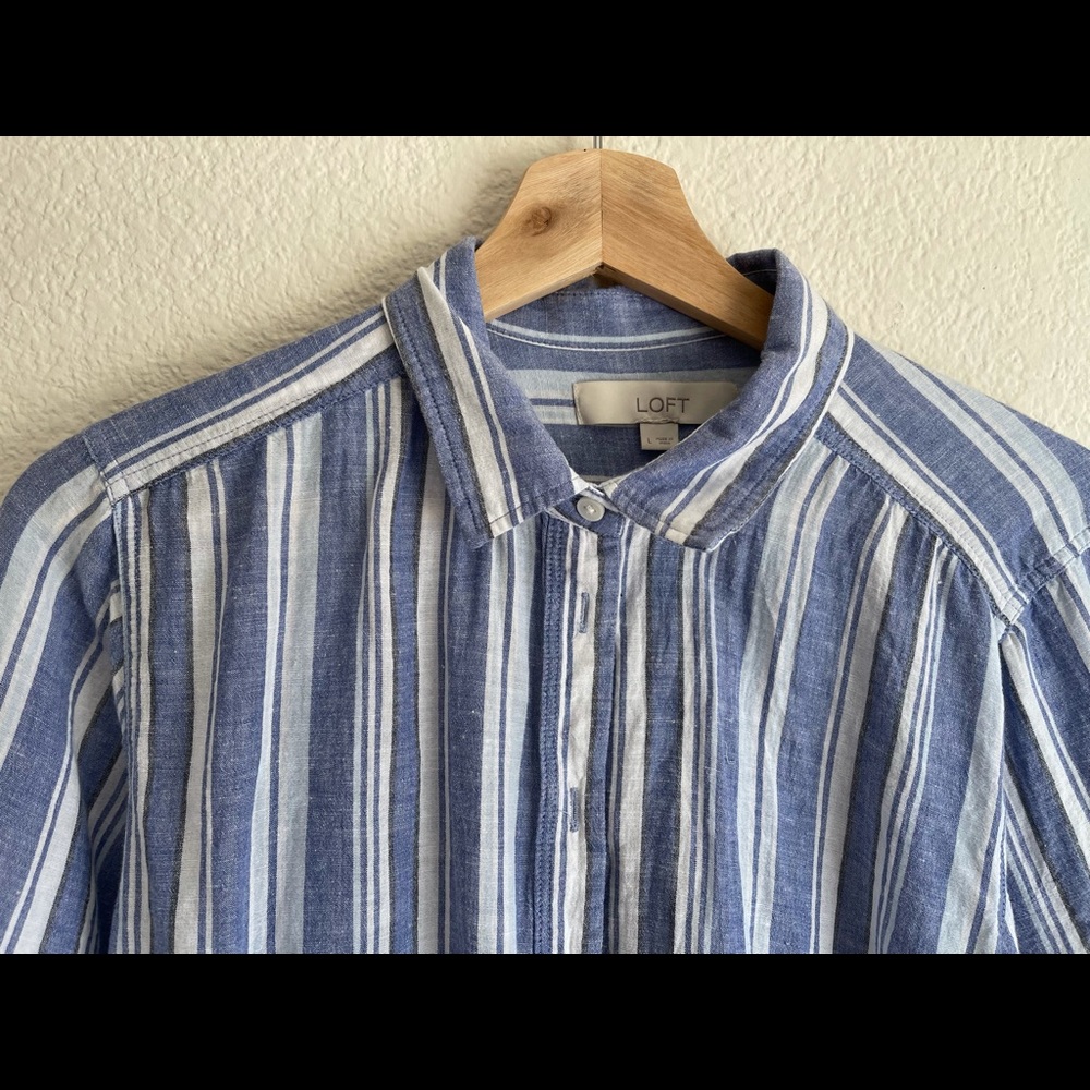 Striped button down - Picture 3 of 5